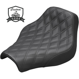 哈雷新款改装美国进口SADDLEMEN单座 软尾街霸司令骑士座椅单人