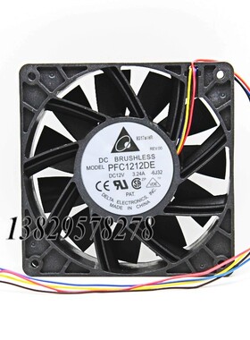 PFC1212DE 12038 12CM 12V 3.24A 超暴力工业设备服务器散热风扇