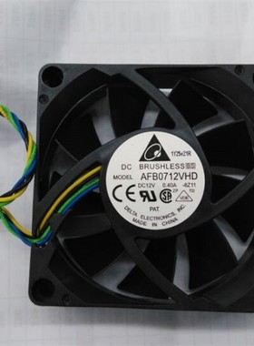 7020 原装 服务器散热器专用风扇7厘米 AFB0712VHD 12V 0.40A
