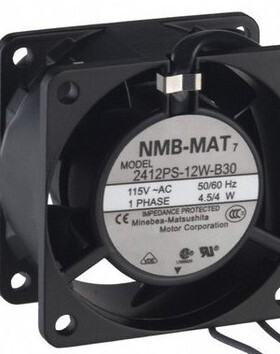 原装NMB 6025  6CM 6028 115V服务器 工控机风扇2412PS-12W-B30