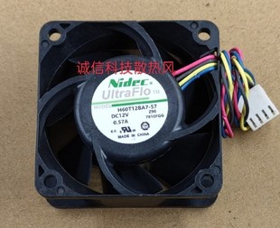 H60T12BHA7 0.57A 12V 机箱大风量散热风扇6CM 6025 原装