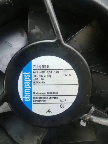 15038  TYP 7114N/19 24V 12W 全金属耐高温 变频器风扇