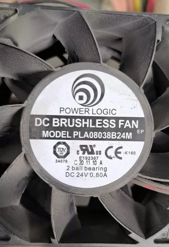 PLA08038B24M POWER LOGIC 8038 24V 0.80A 8厘米 变频器散热风扇