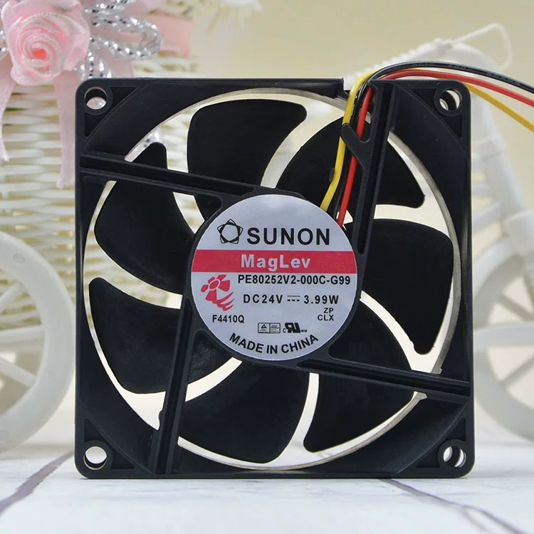建准 SUNON PE80252V2-000C-A99/G99 24V 3.99W 8025 变频器风扇