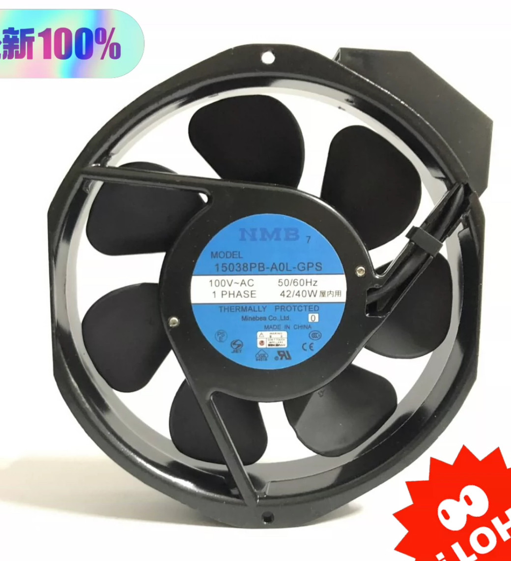 15038PB-A0L-GPS 100V 42/40W 17238全金属17cm 交流风机散热风扇