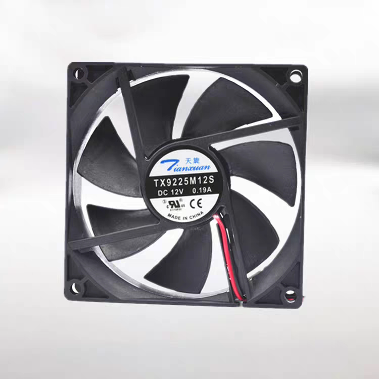 全新天旋 9225 TX9225M12S 12V 0.19A 9CM 9025 2线电源散热风扇