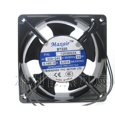 原装 Maxair BT220 12038S2X 220V 0.14A 22W 12厘米 12038 风扇
