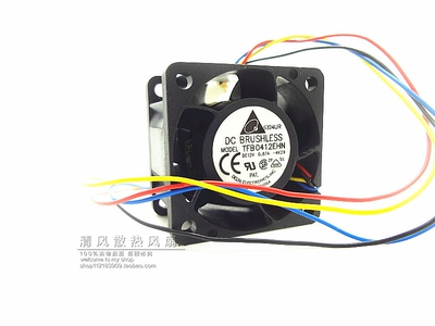 4028 12V 0.87A 4厘米 4线温控 暴力 服务器风扇 TFB0412EHN
