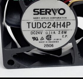 日本 伺服 6025 24V 0.11A 2.6W TUDC24H4P 6CM/厘米变频器风扇