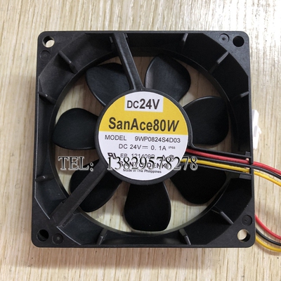 9WP0824S4D03 日本山洋 8025 DC24V 0.1A 8CM变频器散热风扇