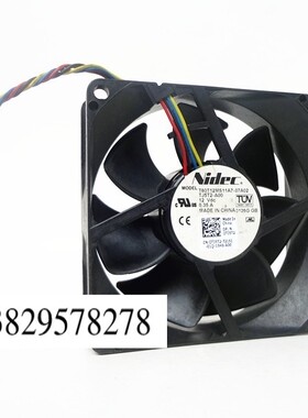 Nidec T80T12MS11A7 8025 12V 0.35A 静音 PWM调速 CPU散热风扇