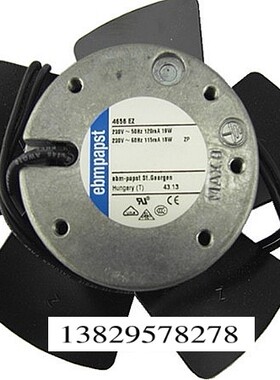 4656EZ 230V 19W耐高温风机全新 主轴散热风扇