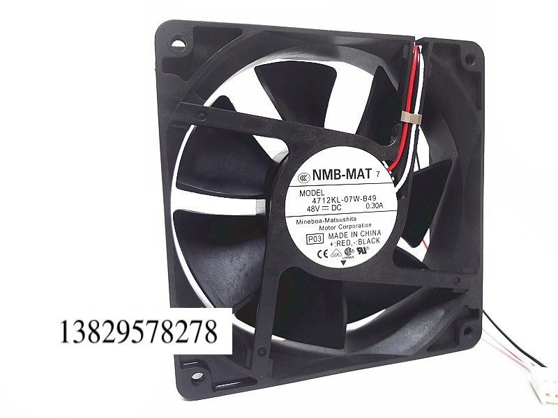 原装中兴ZXMP S385 S330 通讯设备专用风扇 NMB 4712KL-07W-B49