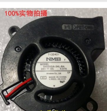 NMB 4520涡轮风扇 04520GA-24L-BA 24V 0.07A 数控机风扇