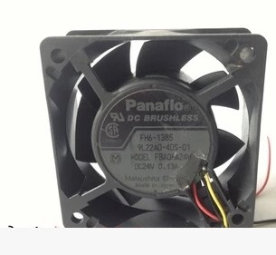 FBA06A24H 24V 0.13A 6厘米 6025 60*60*25MM 变频器散热风扇