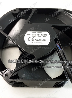EFB1548VHG 17251 17cm 48V 0.83A 圆形变频器铝框散热风扇