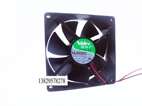 Nidec TA350DC C35252-55SAK 9025 12V 0.20A 富士变频器工控风扇