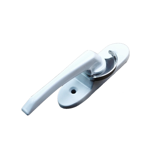 加厚铝合金门窗月牙锁 窗锁窗扣推拉窗户锁钩窗钩 豪华月牙锁