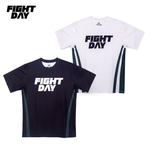 FIGHTDAY速干面料圆领潮流T恤拳击搏击短袖男女衣服运动训练 上新