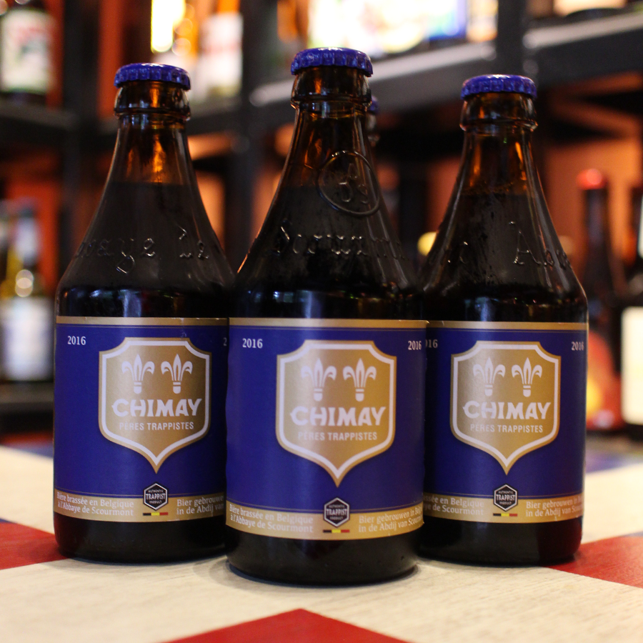 330mlx6瓶组合比利时修道院精酿进口chimay blue智美蓝帽啤酒