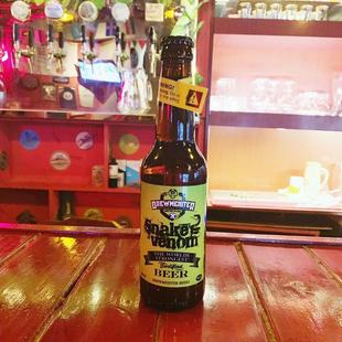 单瓶英国Snake venom 布瑞美斯特内克威蛇毒啤酒67.5高度烈性酒