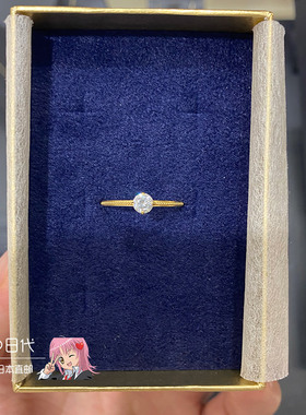 轻奢戒指银座ginzarim天然钻石