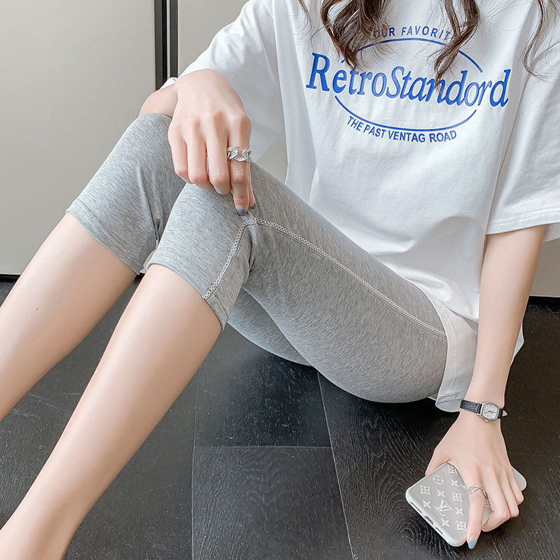 1782#夏季新款外穿显瘦薄款木代尔打底裤七分裤女,女装/女士精品,打底裤,淘宝优惠券,粉丝福利购,淘宝优惠卷