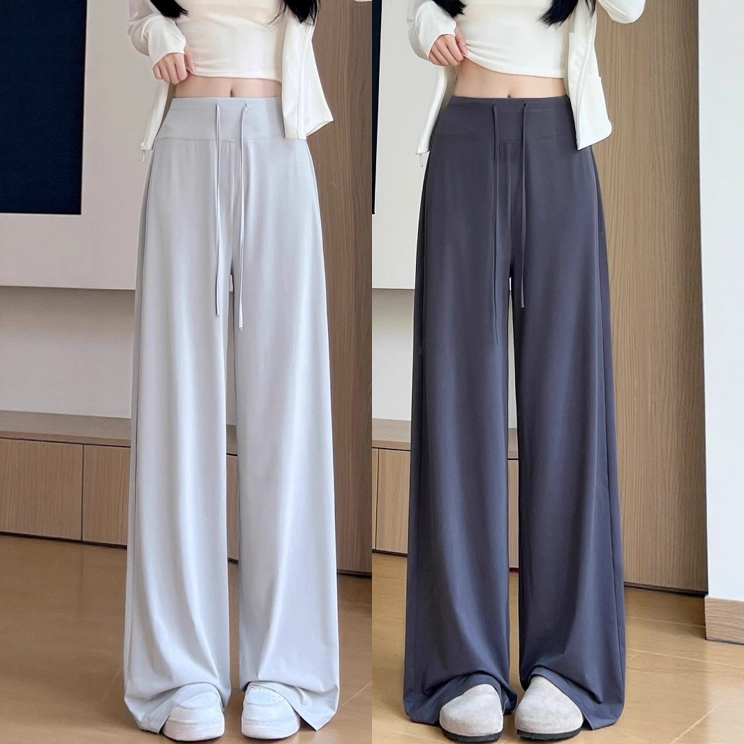 冰丝防晒裤女夏季薄款高腰显瘦凉凉裤宽松显瘦阔腿慵懒休闲运动裤,户外/登山/野营/旅行用品,防晒裤,淘宝优惠券,粉丝福利购,淘宝优惠卷