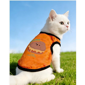 背心 奶猫幼猫宠物薄款 猫咪衣服防掉毛小猫猫衣服夏装 可爱搞笑无袖