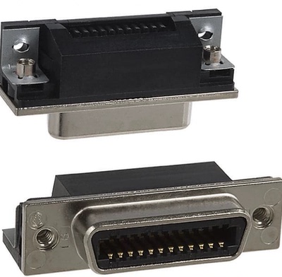 5553811-1【CONN RCPT 24POS R/A SOLDER】