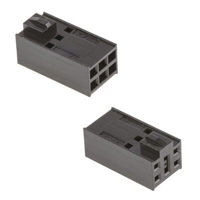 90142-0006 901420006 2.54mm间距 6pin 胶壳