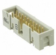 09185207324 原装 2.54mm间距 20Pin 针座连接器
