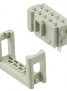 09185106813 连接器 IDC牛角插头10P 10针 全新原装