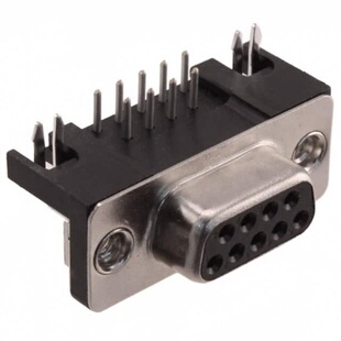 全新 09681535612【CONN D-SUB RCPT 9POS R/A SLDR】