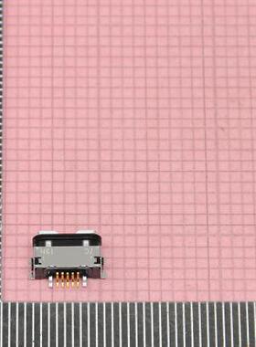 UB-MC5BR3-SDWP604-4S-TF 5pin USB-微B型 插座 连接器
