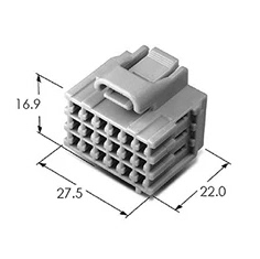 MG611809塑壳接插件连接器现货