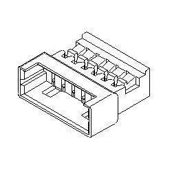 51047-0500 510470500 1.25mm间距 5pin