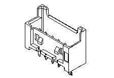 全新 0533750410 53375-0410 533750410 2.5mm间距 4pin