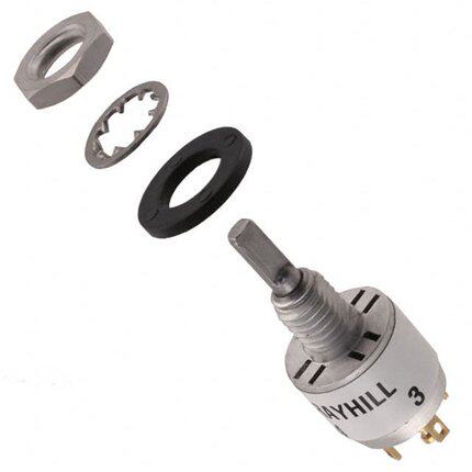 50D90-01-1-AJN〖 SWITCH ROTARY 2-4POS 150MA 115V〗
