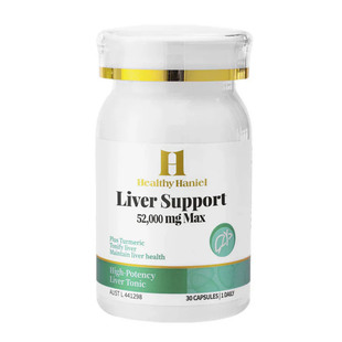 [肝健康]澳洲直邮Healthy Haniel水飞蓟+姜黄护肝胶囊30粒52000mg
