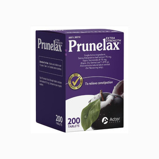 澳洲直邮 Prunelax 天然提取西梅片 200片 中老年缓解 畅通肠道