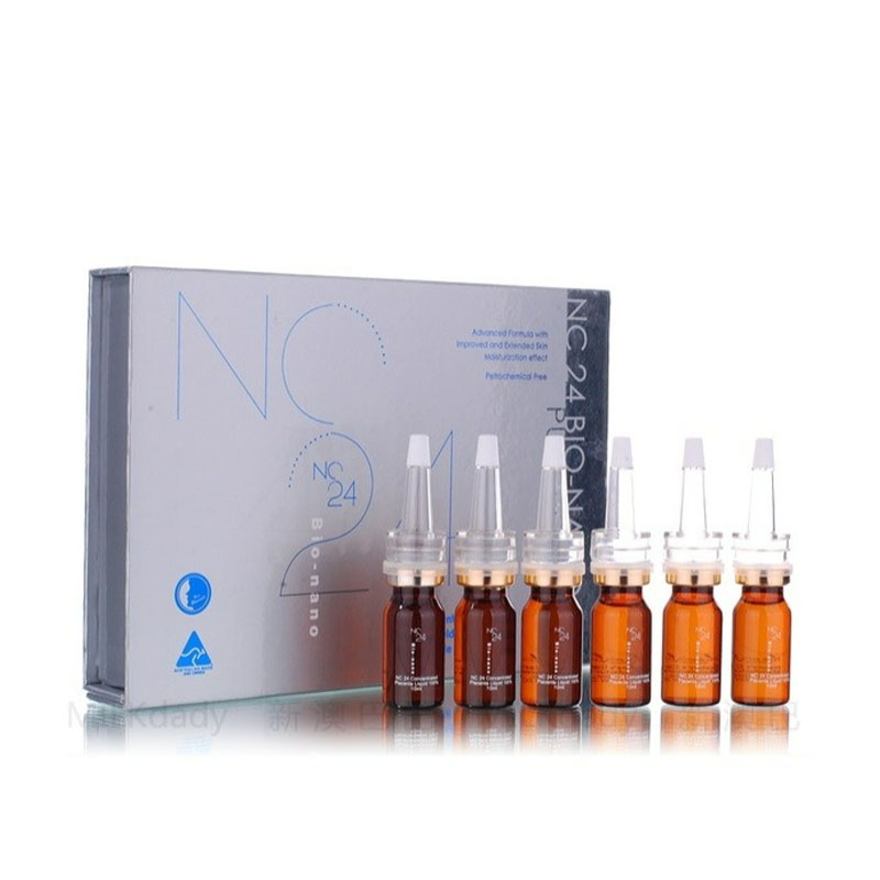 澳洲直邮NC24-Silver Bio Nano羊胎素原液安瓶6支X10ml葡萄籽原液