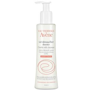 雅漾 洁面乳 洗面奶 200ml Avene 柔和牛奶免洗卸妆乳 澳洲直邮