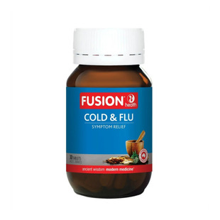 澳洲直邮 FUSION HEALTH 康牌草本精华COLD FLU感帽受凉免疫片60