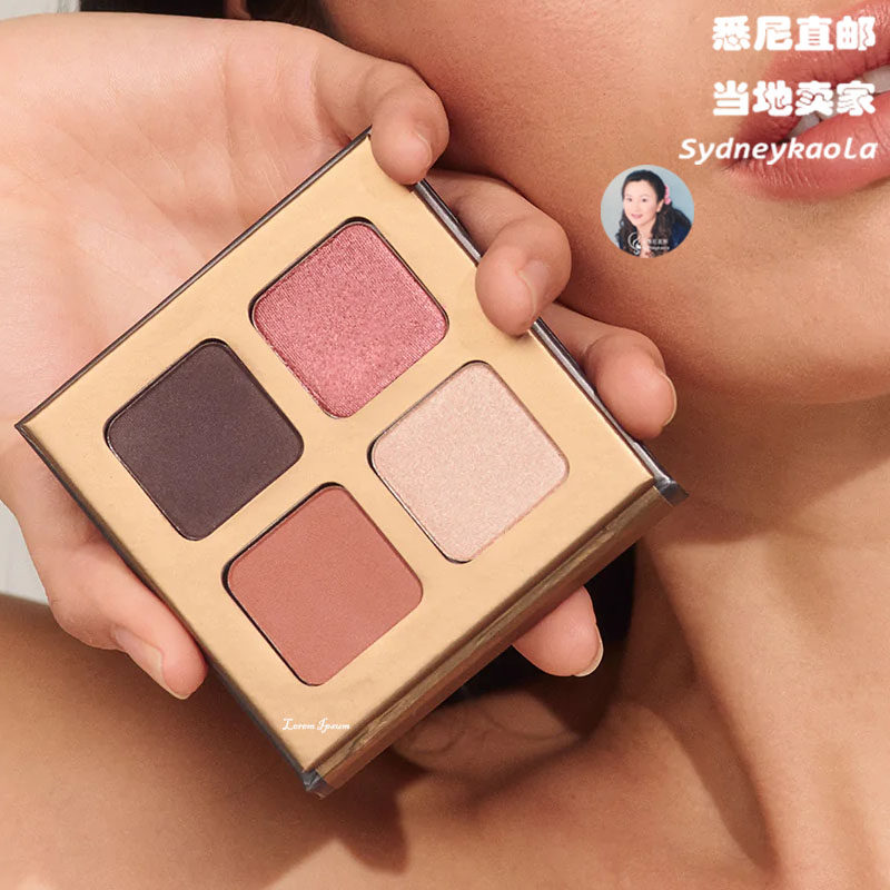 澳洲代购 INIKA伊妮卡 四色有机眼影盘 8g 孕妇可用