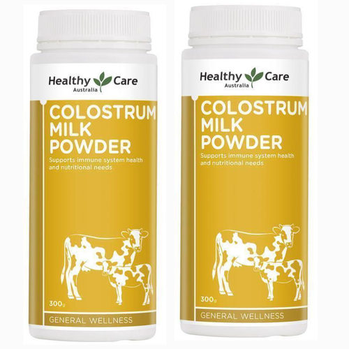 2罐价/澳洲直邮 Healthy Care HC 牛初乳粉 300g全脂奶粉增强免yi