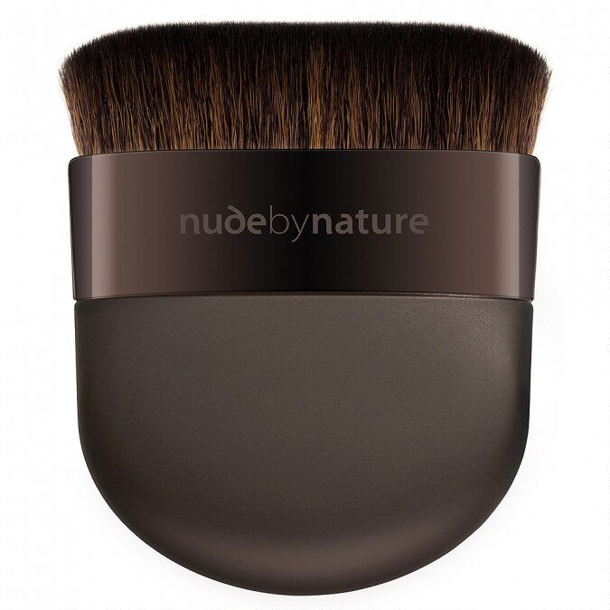 澳洲直邮代购 NUDE BY NATURE 脸部化妆刷 完妆刷 宽柄短刷13#