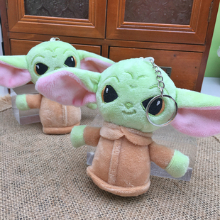 星球大战外星人尤达宝宝毛绒玩具玩偶送同学圣诞礼物包包小挂件