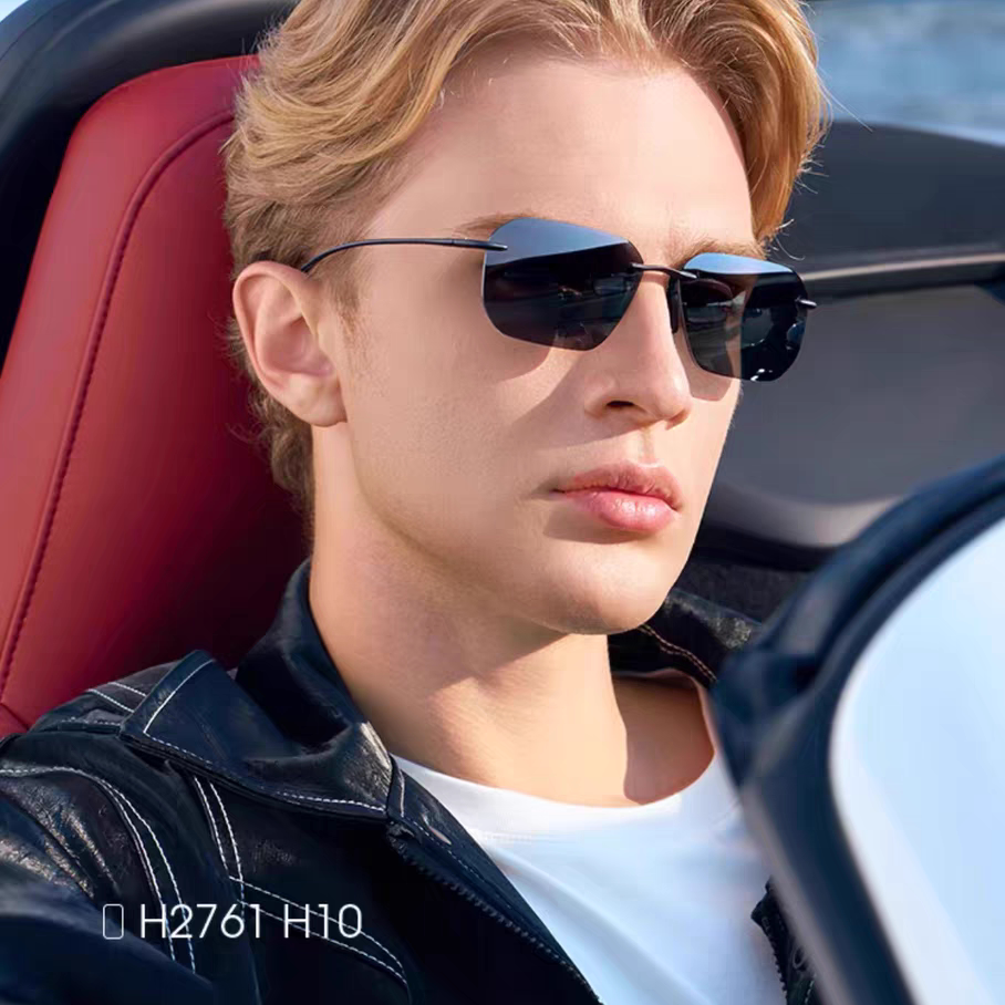 海伦凯勒新品超轻无框太阳镜