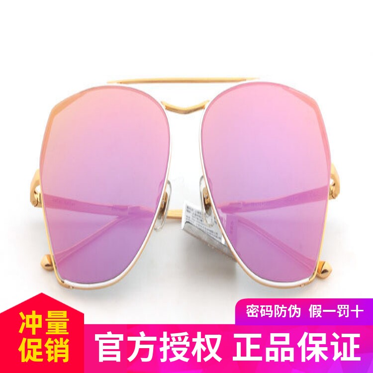 新款海伦凯勒太阳眼镜女款广告款 偏光镜彩膜时尚街拍墨镜H8618